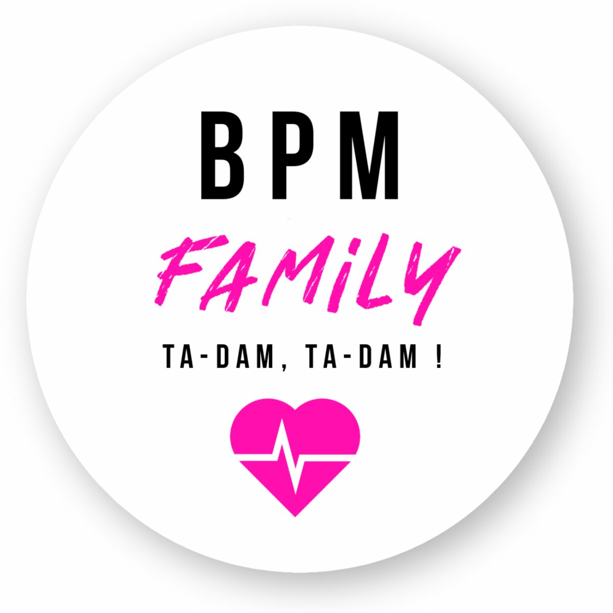 Image front Stickers - BPM