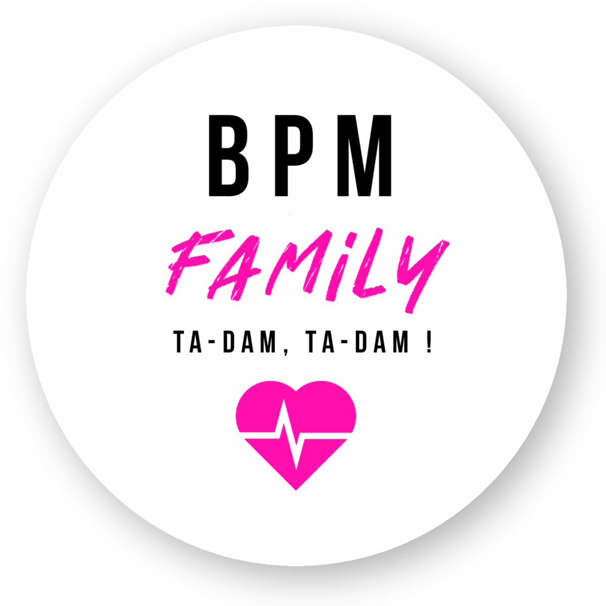 Image front Stickers - BPM Family