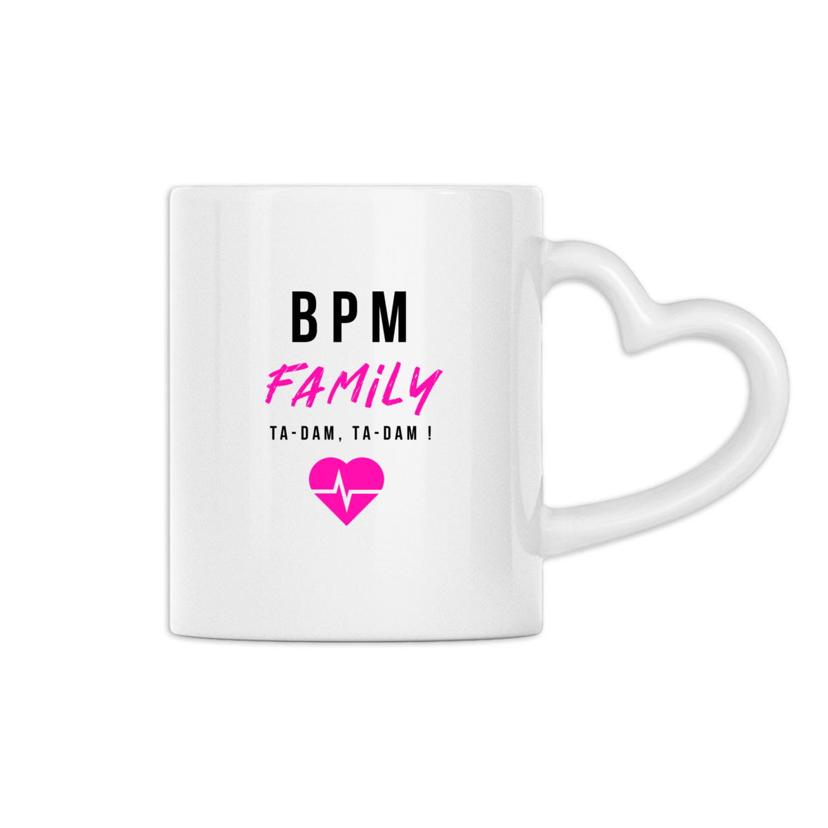 Image back Mug coeur BPM
