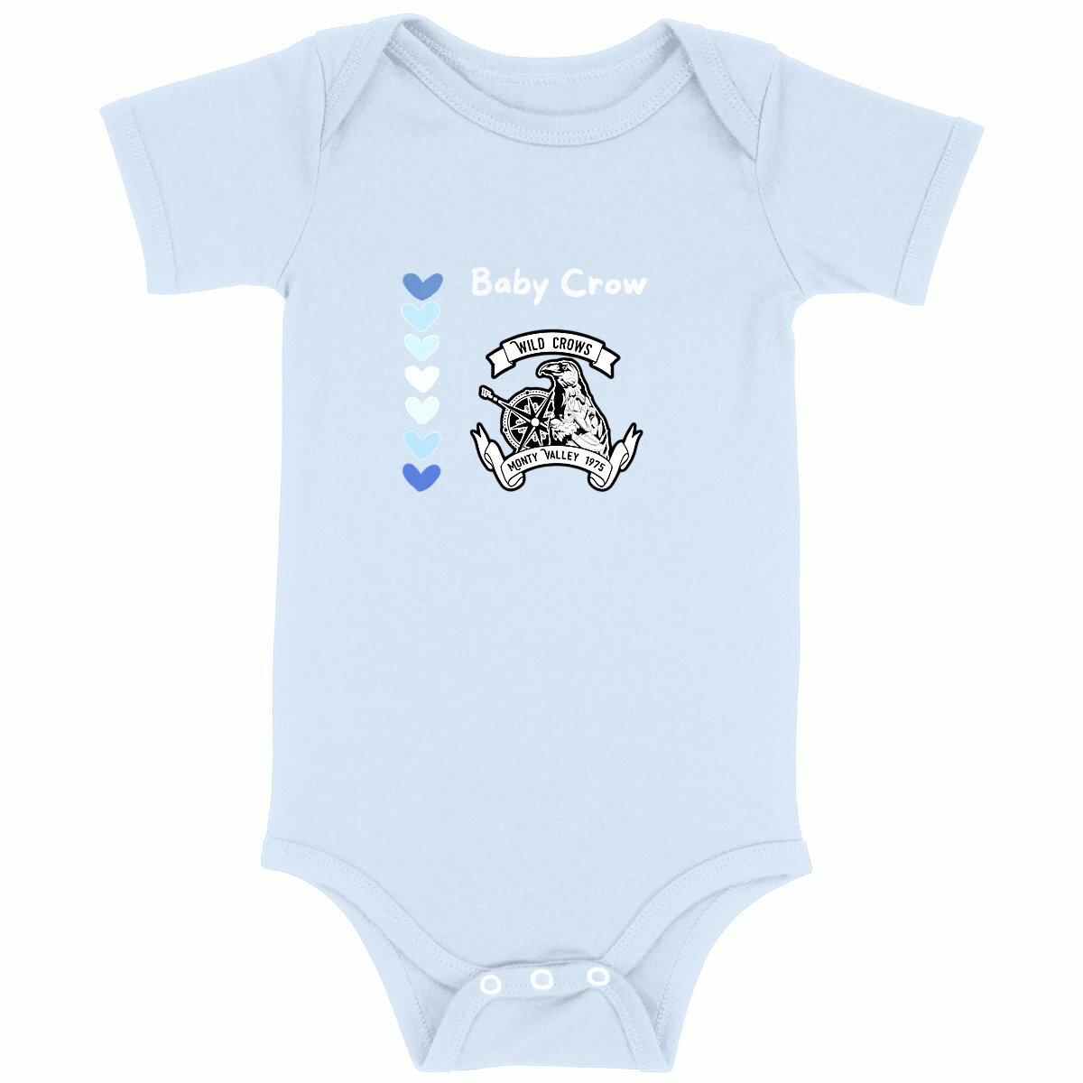 Image back Body bébé Wild crows