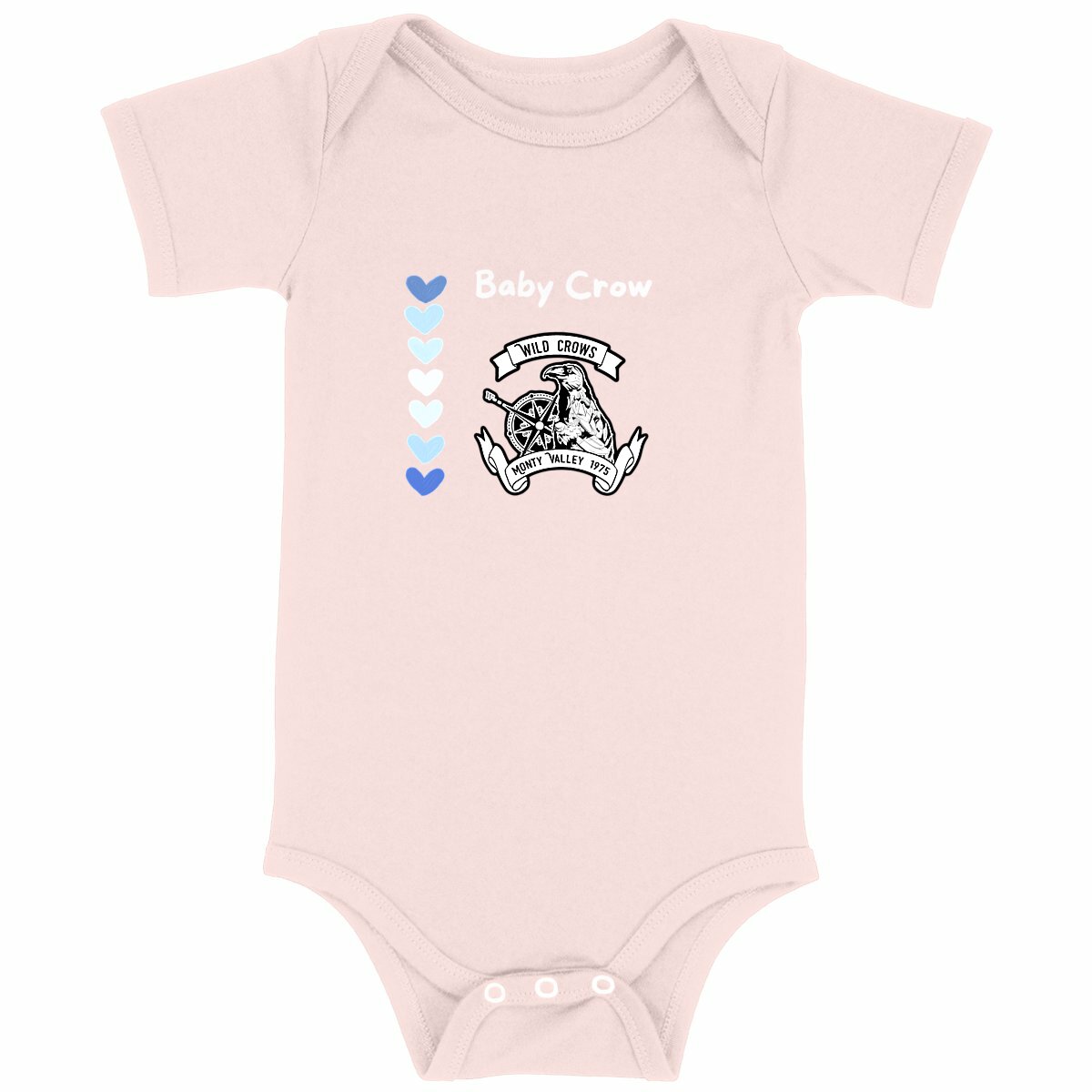 Image front Body bébé Wild crows