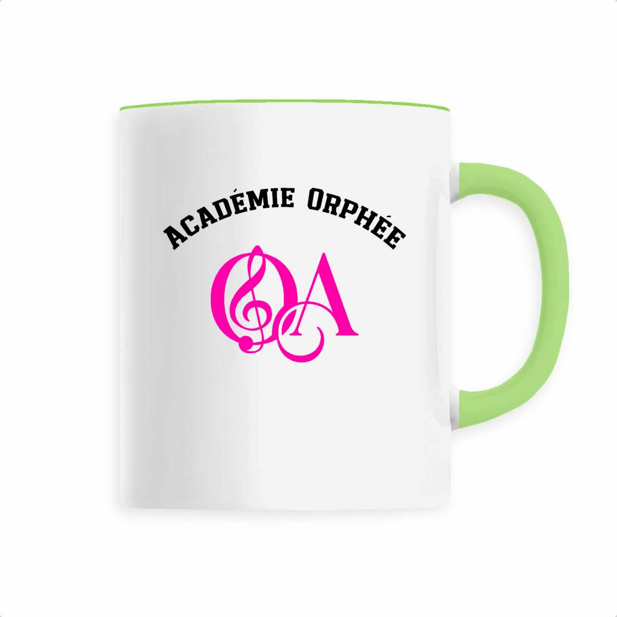 Image back Mug bicolore Académie Orphée