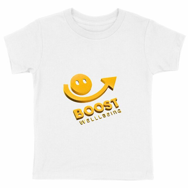 Image back Boost Wellbeing Girls T-shirt Premium Organic Cotton 