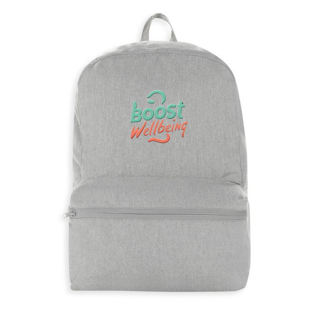 Image front Boost Wellbeing Backpack Premium Organic Cotton 