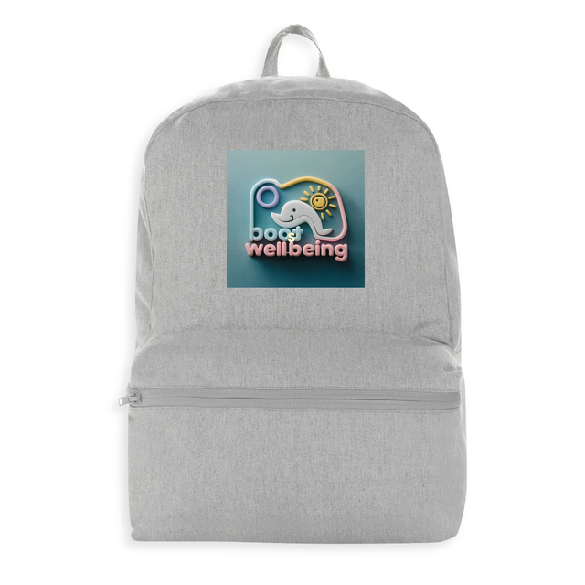 Image front Boost Wellbeing Backpack Premium Organic Cotton