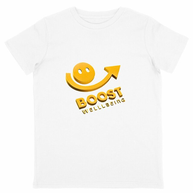 Image back Boost Wellbeing Boys T-shirt Premium Organic Cotton 