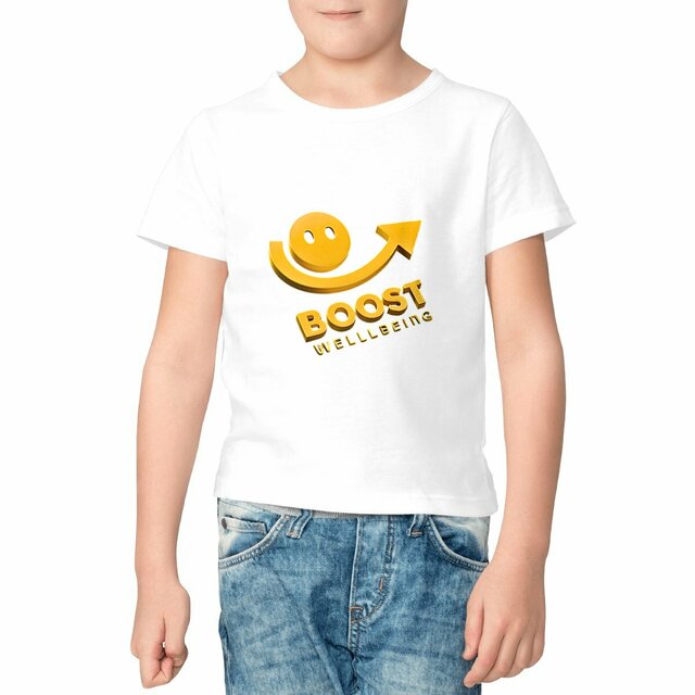 Image front Boost Wellbeing Boys T-shirt Premium Organic Cotton 