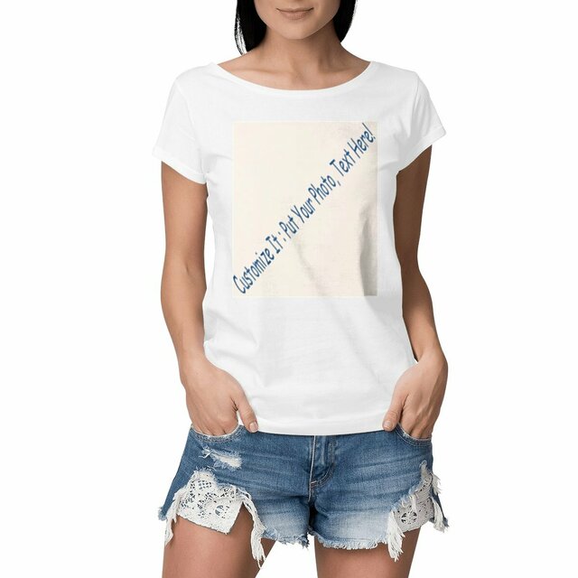 Image front MAKE YOUR BRAND STAND OUT - Branded Women T-shirts Premium Organic Cotton