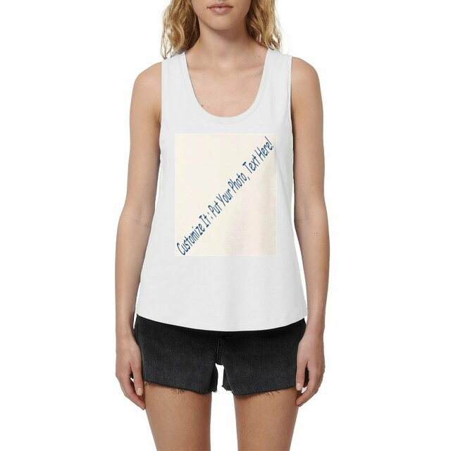Image front MAKE YOUR BRAND STAND OUT - Loose Fitting Women's Tank Top 