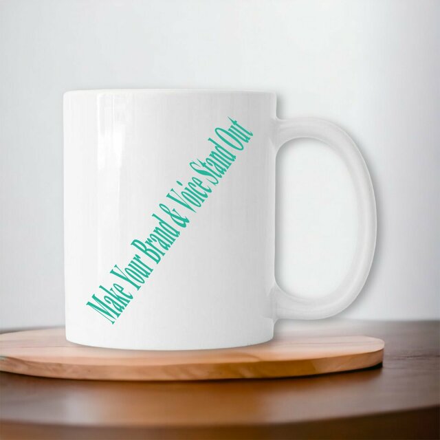 Image front MAKE YOUR BRAND STAND OUT- Branded Ceramic Mug