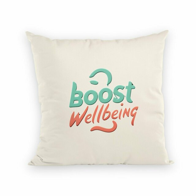 Image back Boost Wellbeing Cushion Premium Organic Cotton