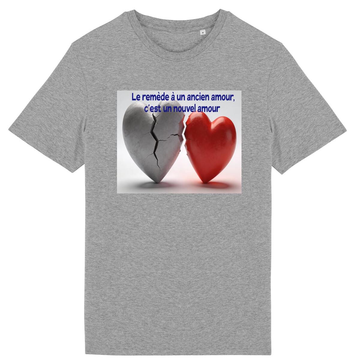 Image back t-shirt le remede a un ancien amour,c'est un nouvel amour