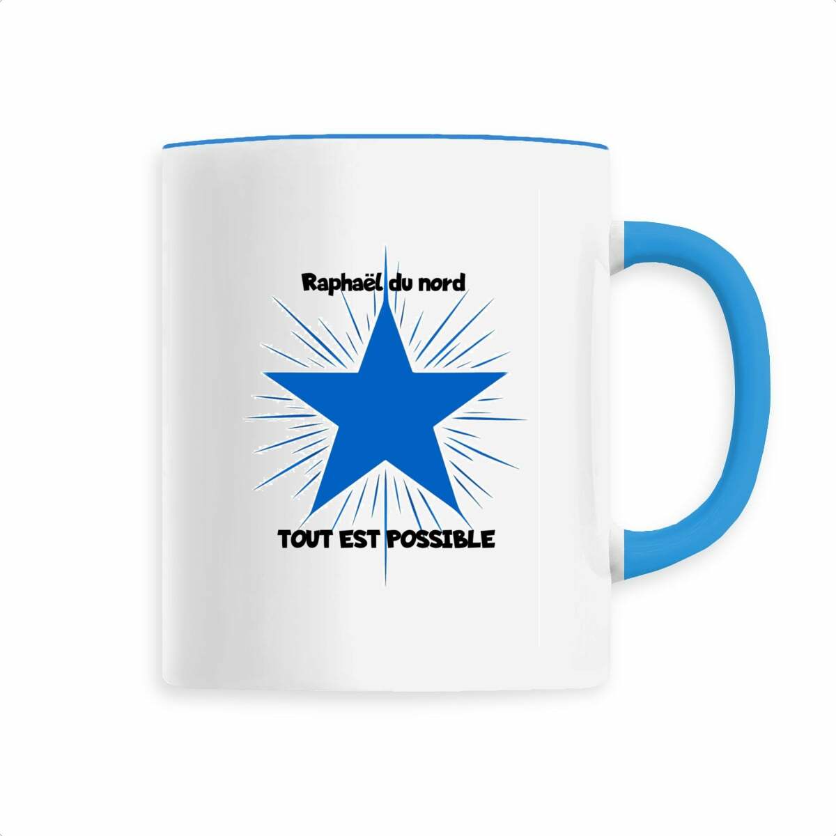 Image back tasse ceramique tout est possible -raphael du nord