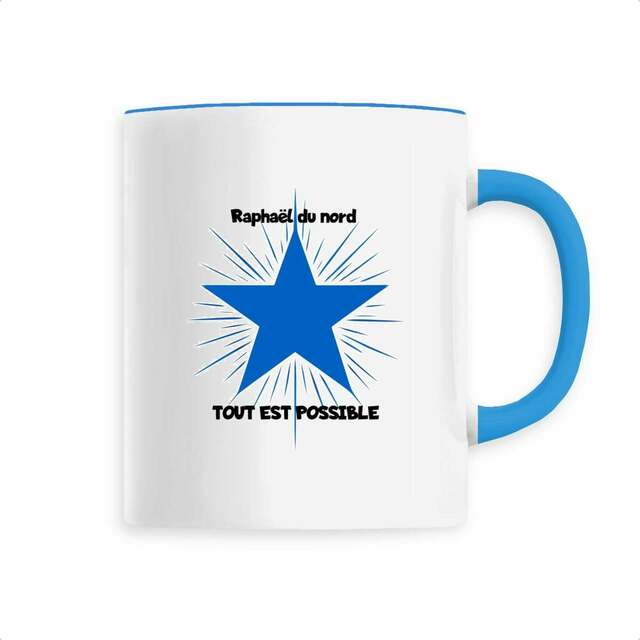 Image back tasse ceramique tout est possible -raphael du nord