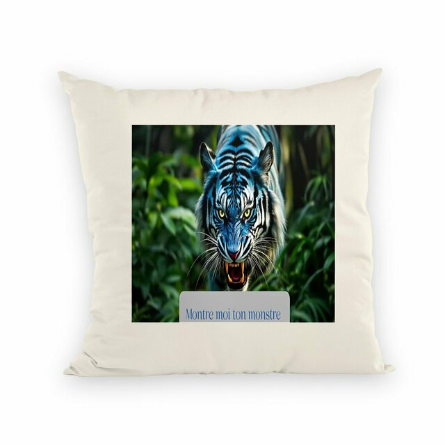 Image front coussin montre moi ton monstre