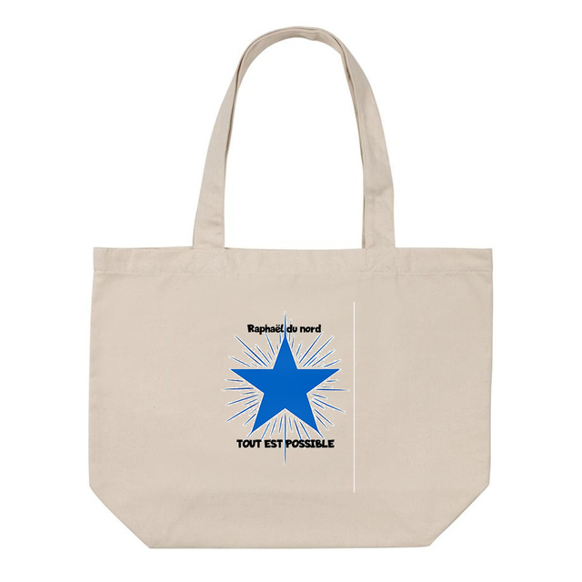 Image front shopping bag tout est possible -raphael du nord