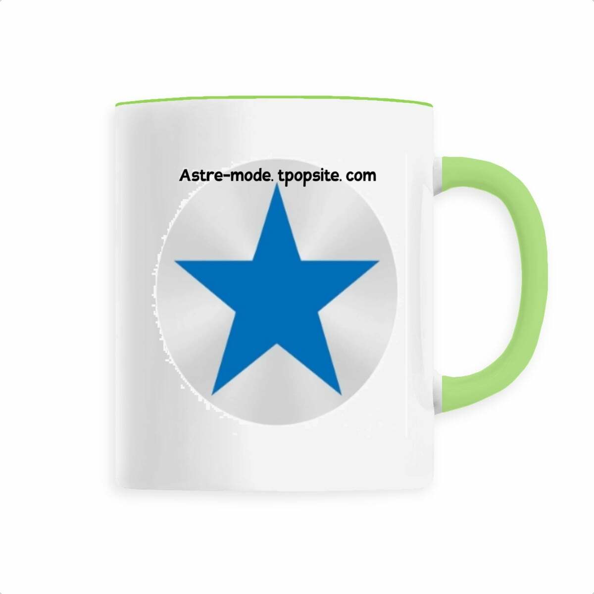 Image front tasse ceramique astre mode
