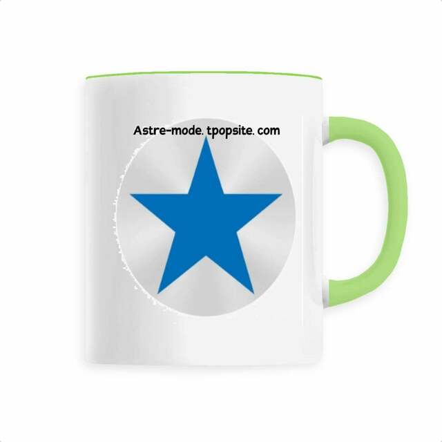 Image front tasse ceramique astre mode