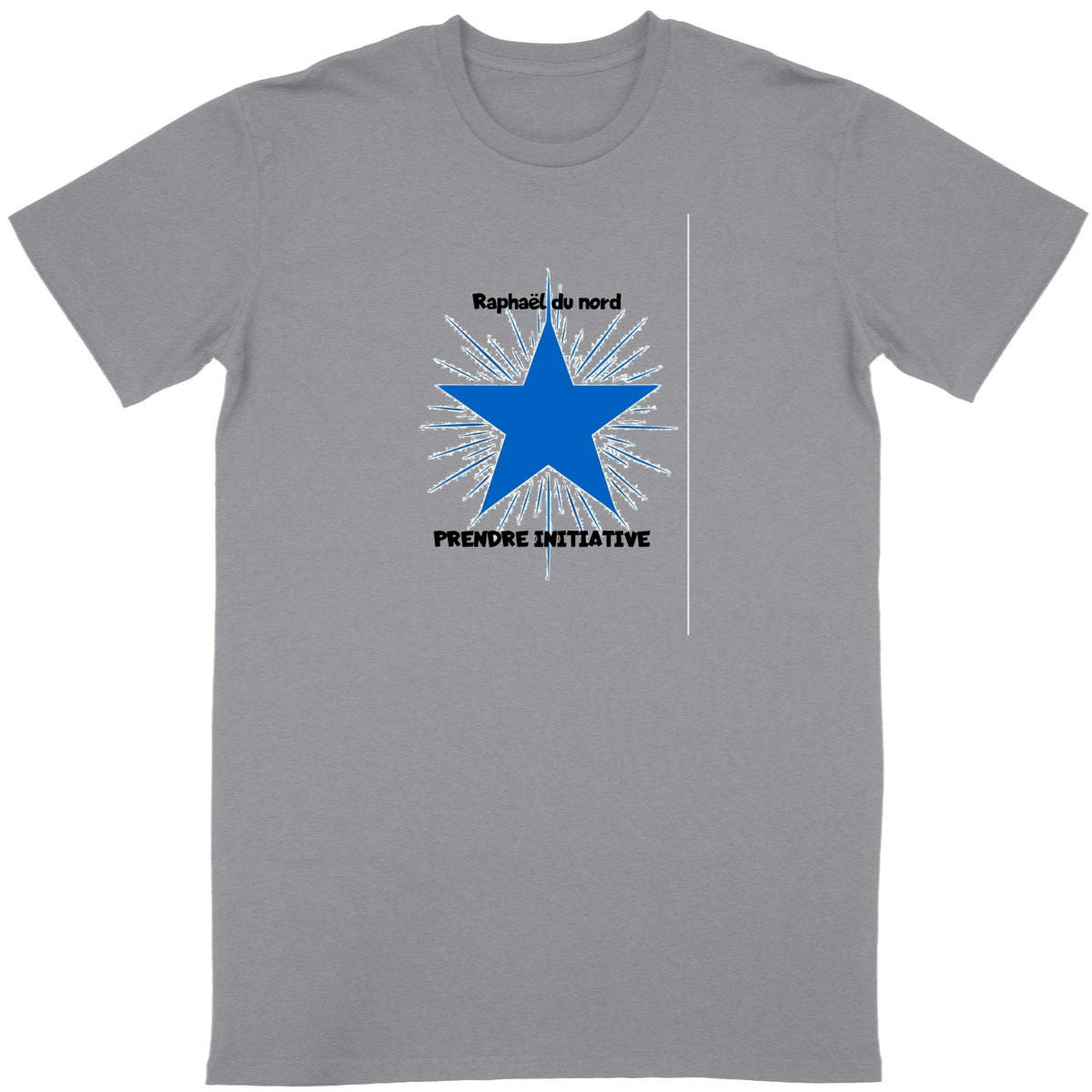 Image back t-shirt prendre initiative -raphael du nord