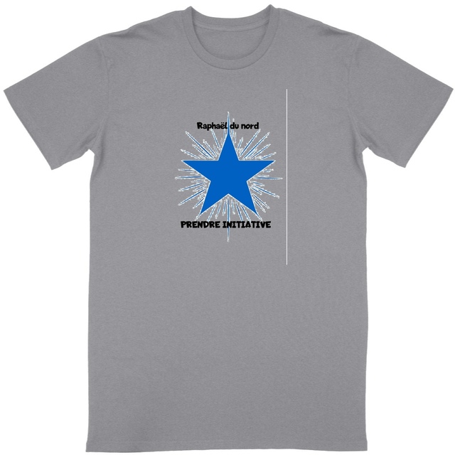 Image back t-shirt prendre initiative -raphael du nord