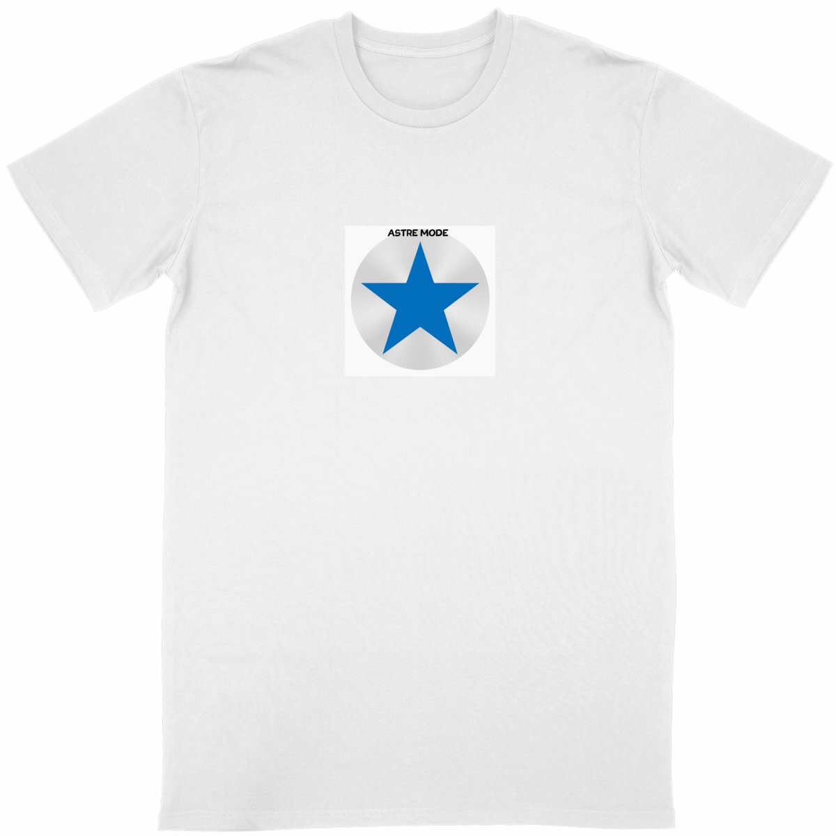 Image front t-shirt astre mode logo