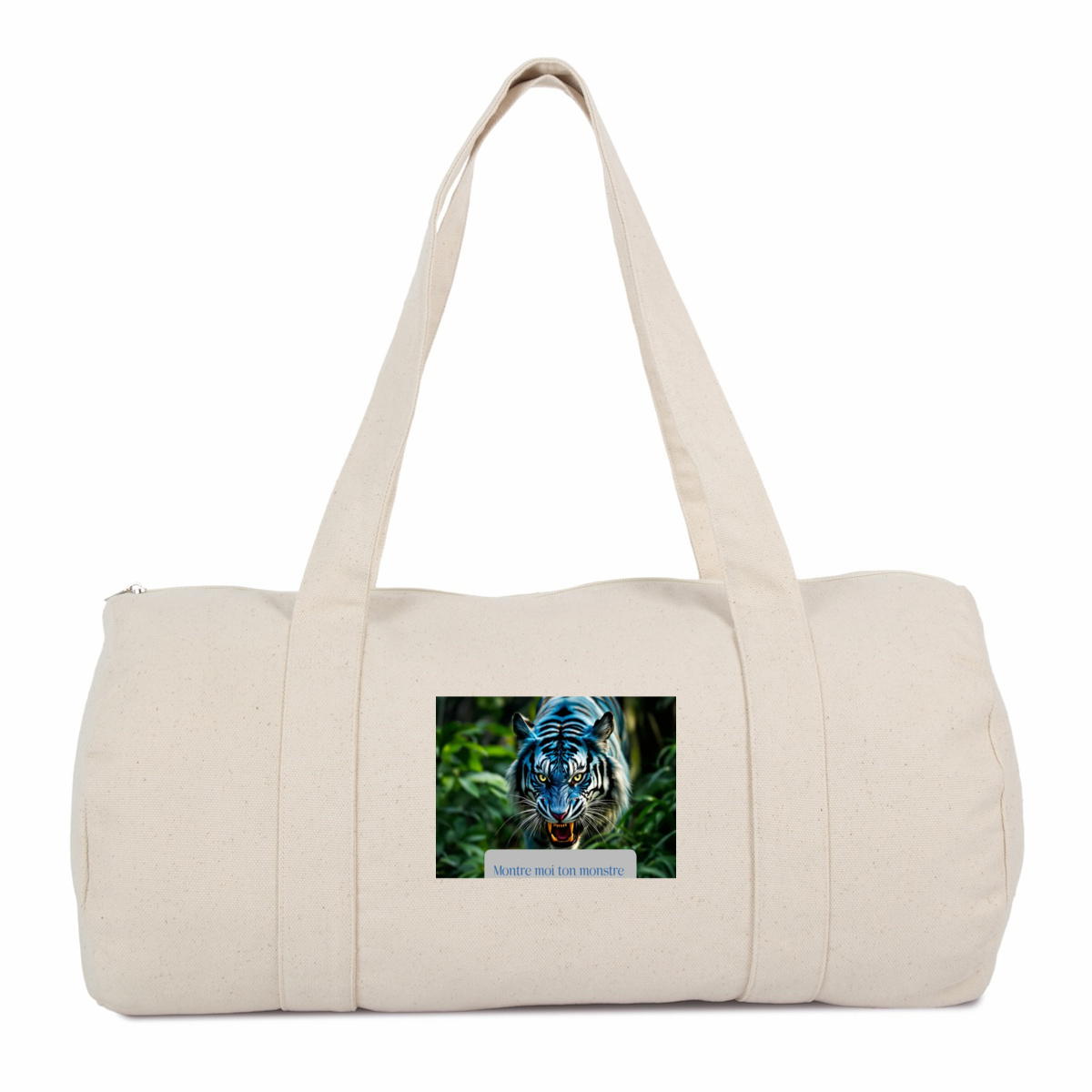 Image front sac polochon montre moi ton monstre