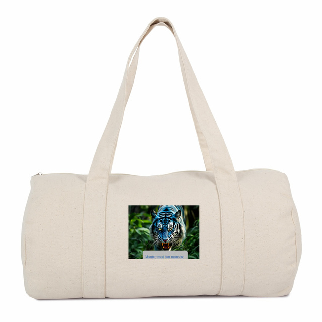 Image front sac polochon montre moi ton monstre
