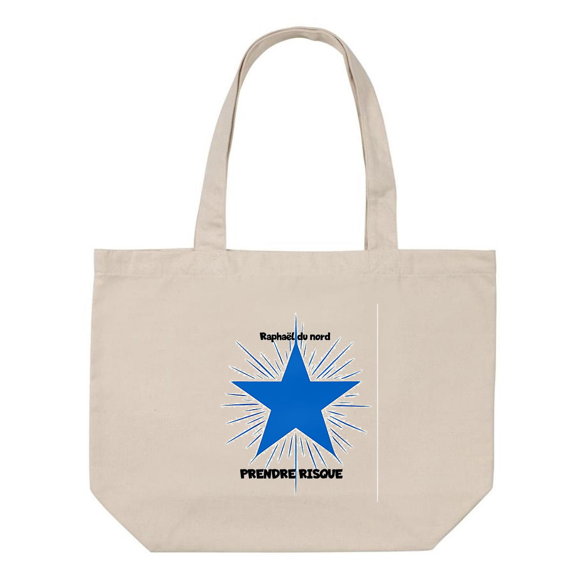 Image front shopping bag prendre risque -raphael du nord