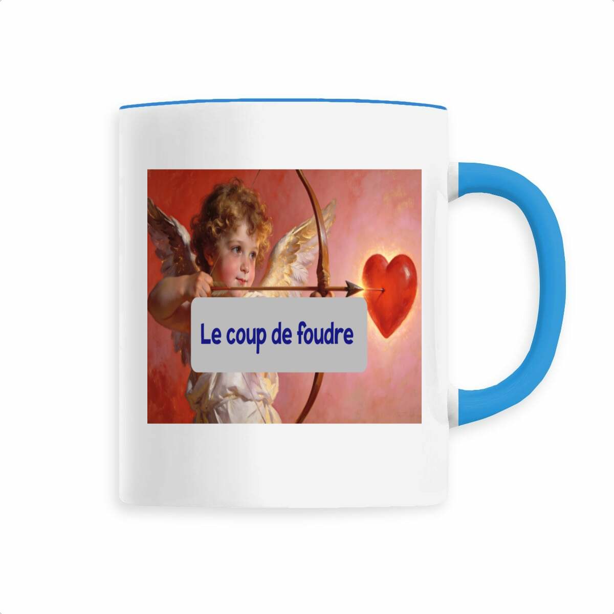 Image back tasse ceramique le coup de foudre
