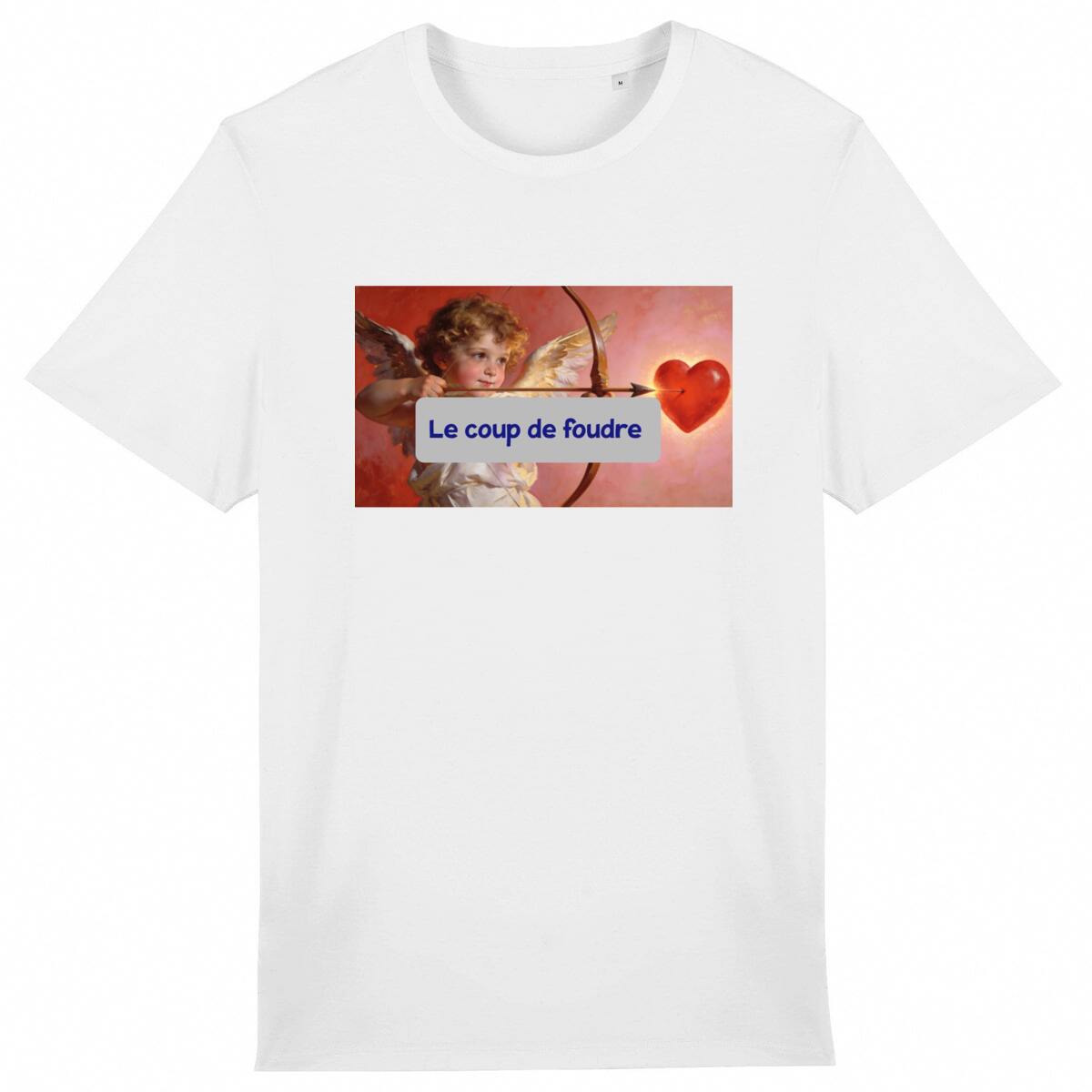 Image front t-shirt le coup de foudre