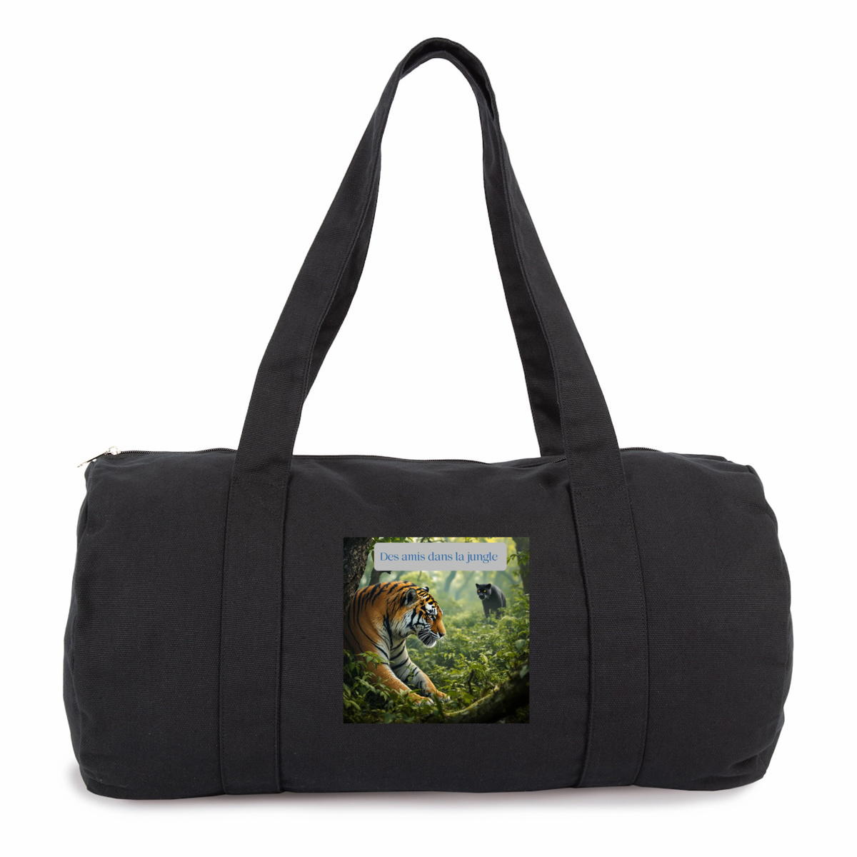 Image back sac polochon des amis dans la jungle