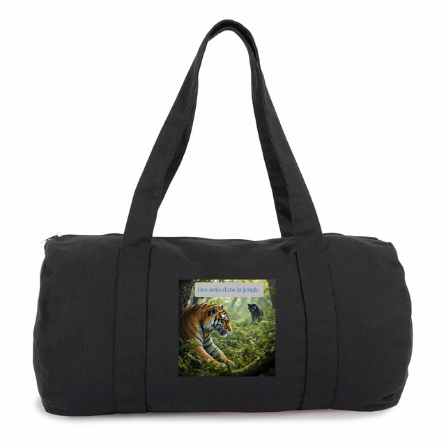 Image back sac polochon des amis dans la jungle