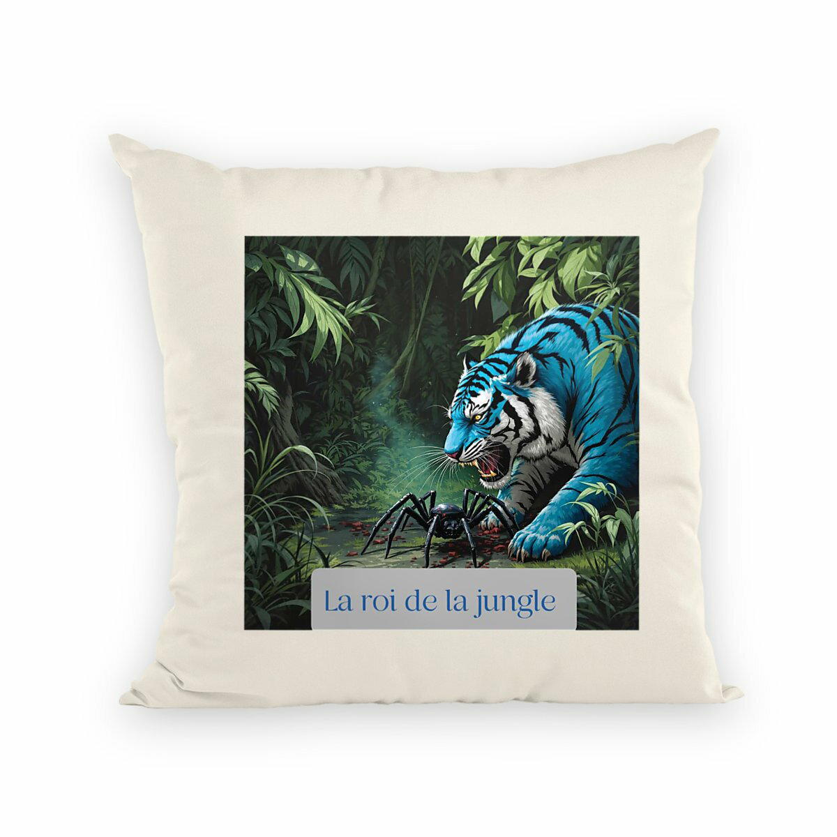 Image front coussin la loi de la jungle