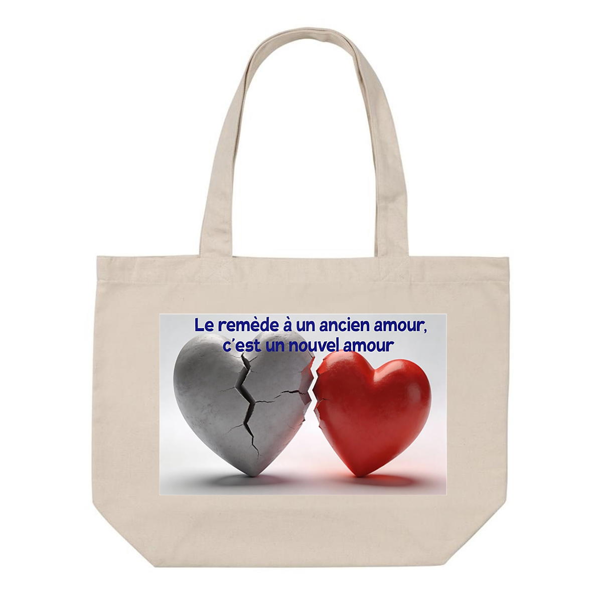 Image front shopping bag le remede a un ancien amour,c'est un nouvel amour