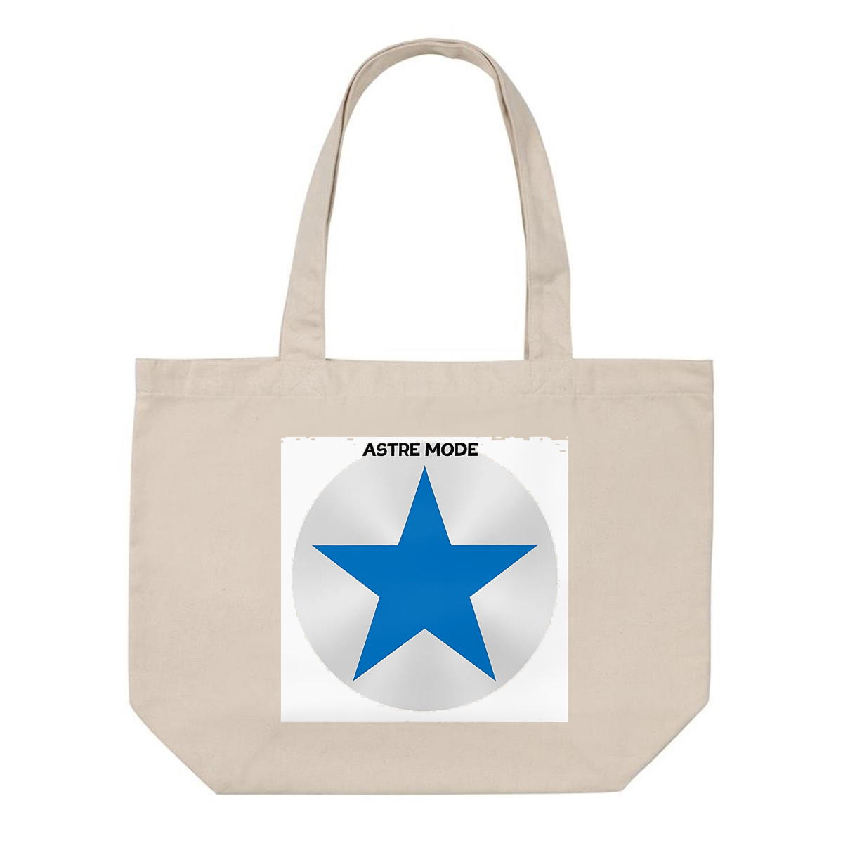 Image front shopping bag astre mode logo