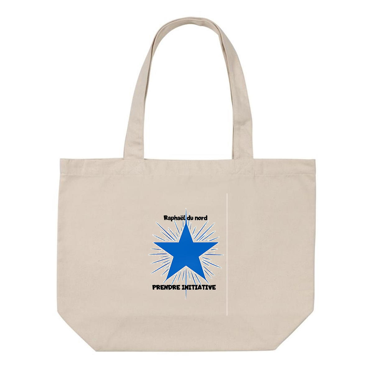 Image front shopping bag prendre initiative -raphael du nord