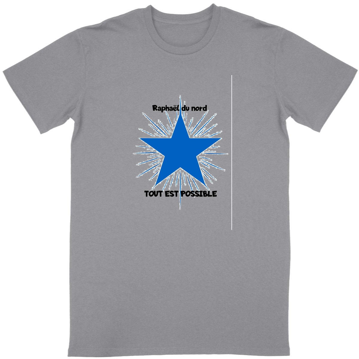 Image back t-shirt tout est possible -raphael du nord