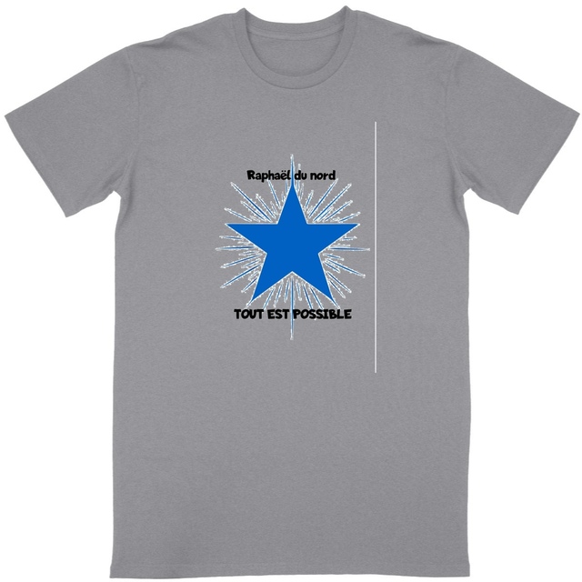 Image back t-shirt tout est possible -raphael du nord