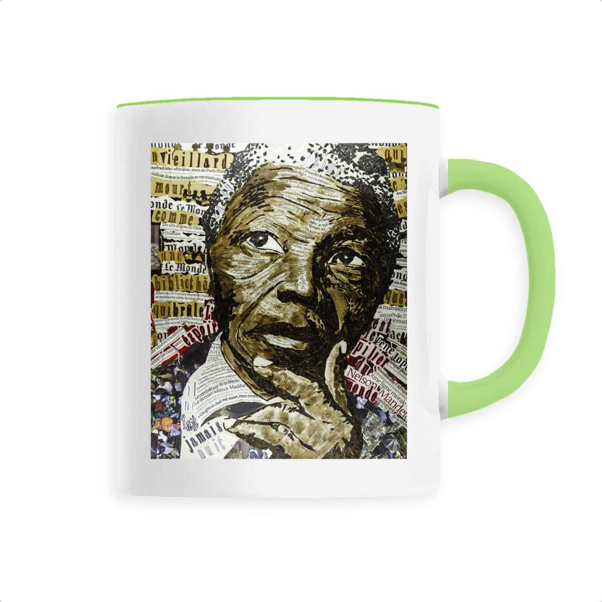 Image back Mug céramique Mandela