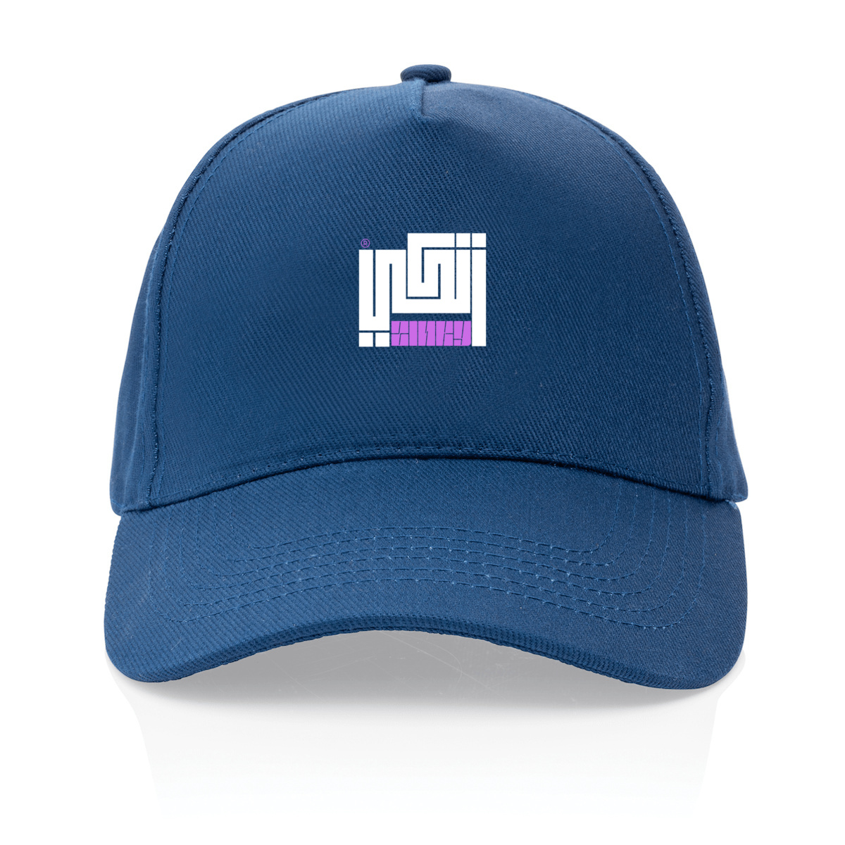 Image front CASQUETTE ZINKY LOGO BLANC VIOLET