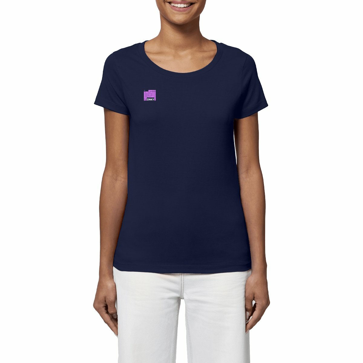 Image front T-SHIRT FEMME ZINKY SOLIDAIRE