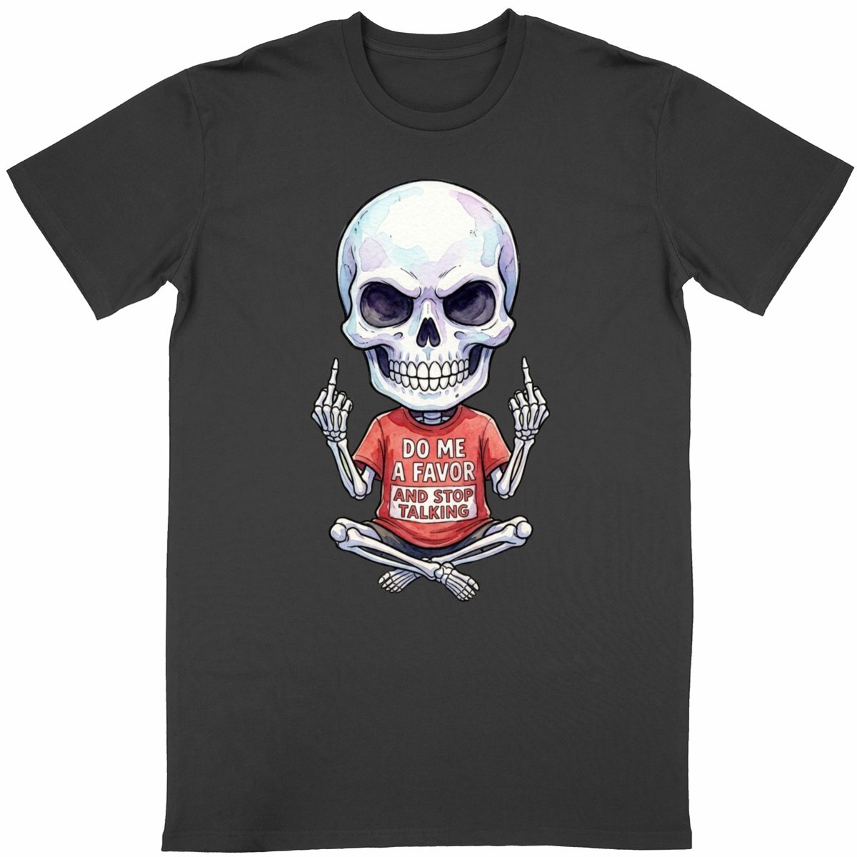 Image back Unisex Classic T-shirt: Embrace the Golden Silence with Style