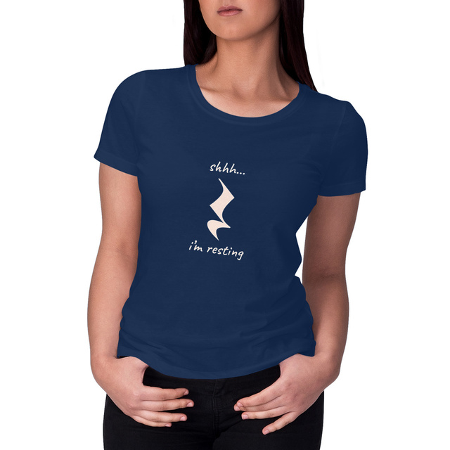 Image front shhh... i'm resting - women's heavyweight t-shirt
