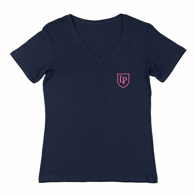 Image back LP V-neck T-shirt Girls