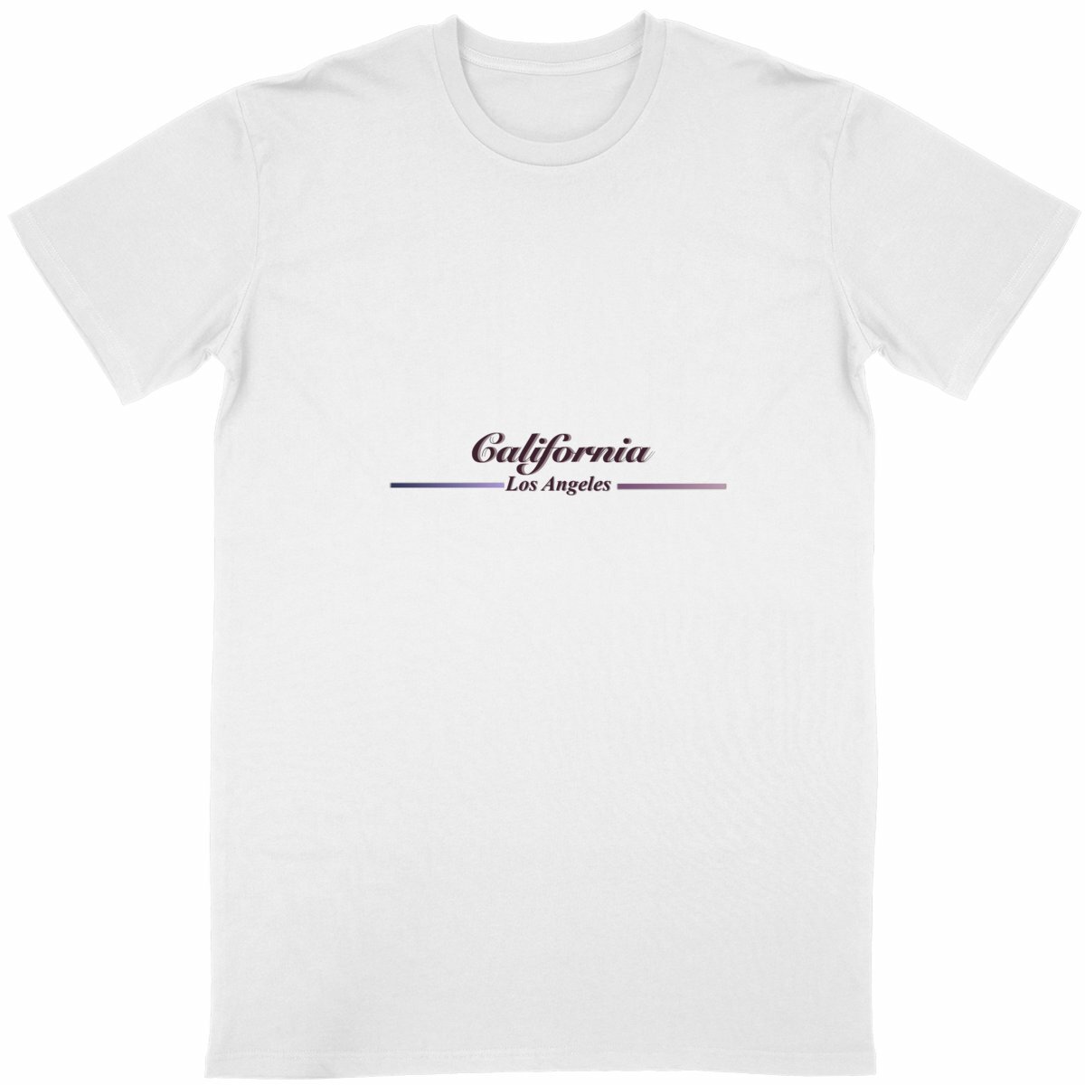 California Los Angeles – Minimal Gradient Unisex Classic T-shirt - Image