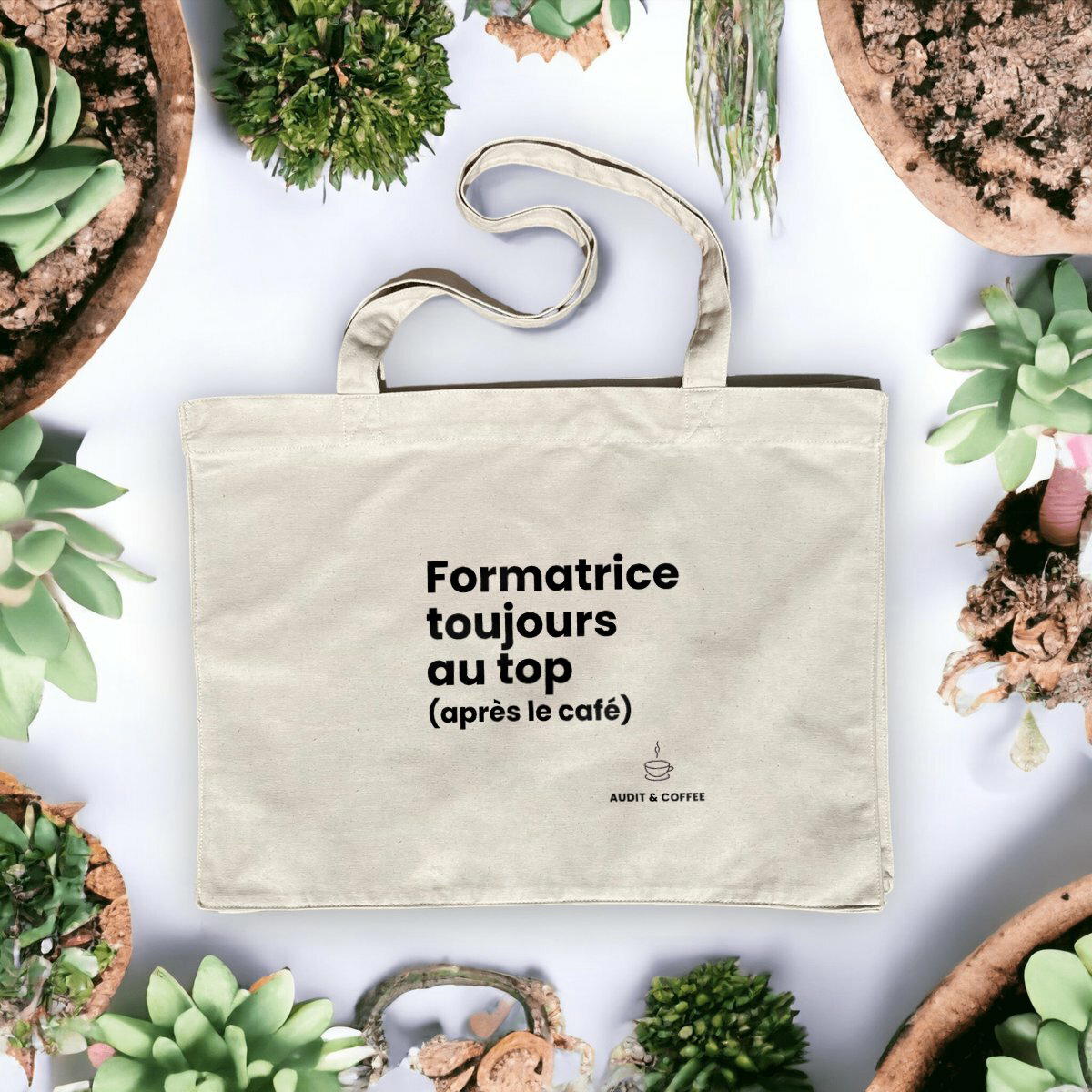 Image front Sac - Formatrice toujours au top (après le café)