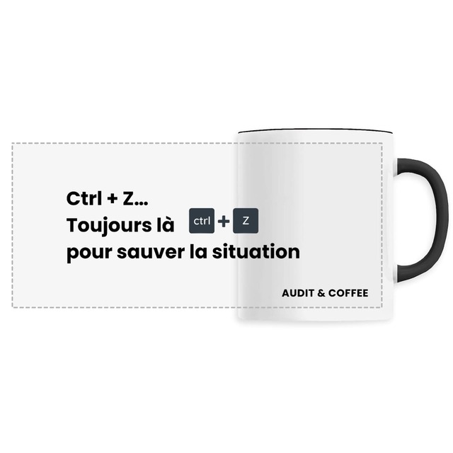 Mug "Ctrl Z..." - Image