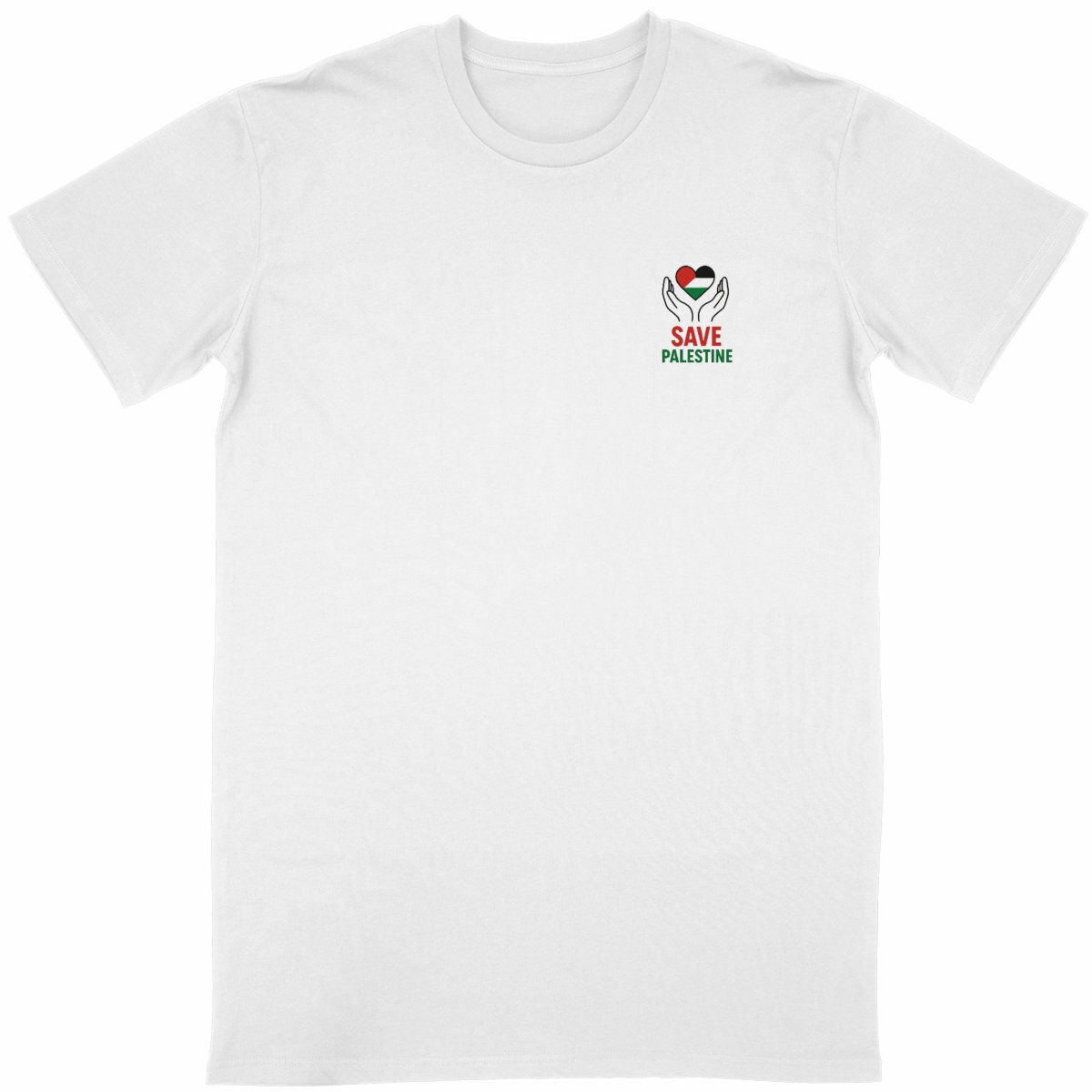 Image back keffiyeh pattern Palestine shirt