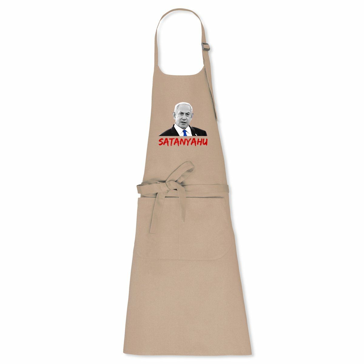 Image front Satanyahu apron