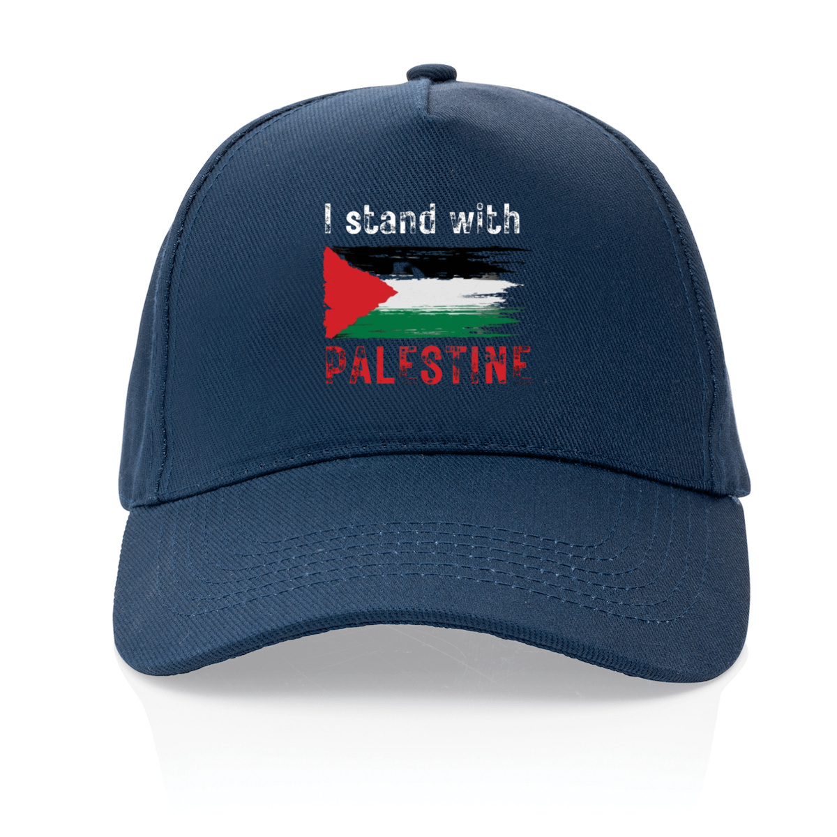 Image back I stand with Palestine hat